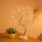 DIY LED Rose Leaf Table Lamp, USB Powered Christmas Tree Fairy Lights, Wedding and Party Home Decoration
