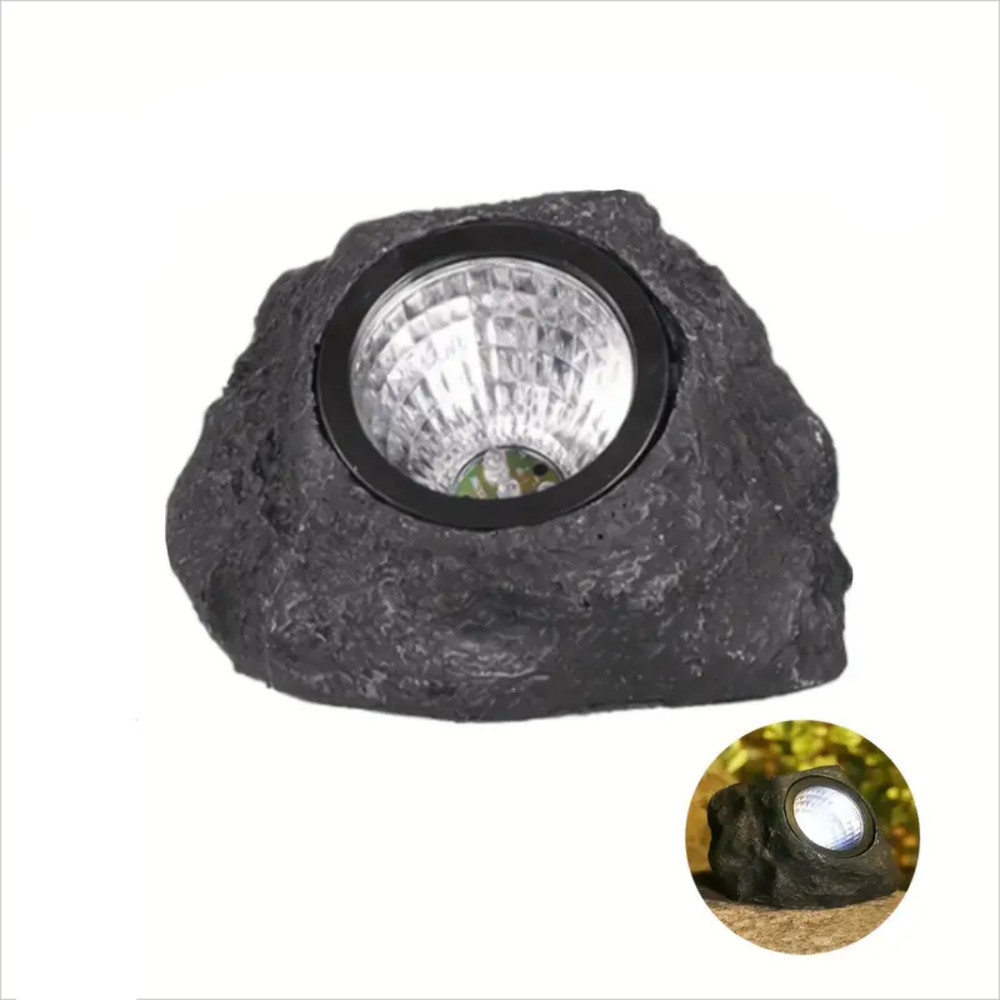 Solar LED Stone Light Waterproof Outdoor Landscape Spotlights Garden Lamp Waterproof Solar Lawn Lam 6