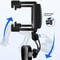 Rotation Car Phone Holder Rearview Mirror Mount Adjustable Clip For GPS Navigation Video Calls Univ 0
