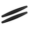 2pcs Universal AntiCollision Protector Stickers Car Front And Rear Corner Bumper Guard Antiscratch 8