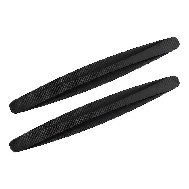 2pcs Universal AntiCollision Protector Stickers Car Front And Rear Corner Bumper Guard Antiscratch 8