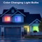 WiFi Smart Light Bulb Color Changing Dimmable Alexa And Google Home Compatible Music Sync 4
