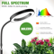 LED Plant Light For Indoor Plants With Full Spectrum Desk Grow Light And Auto Timer 4