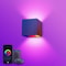 Smart LED Wall Lamp RGBCW WIFI APP Alexa Control Cube Adjustable Angle Waterproof Aluminum 1