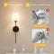 Cordless Wall Lights Set Of Battery Operated Wall Sconces With Rechargeable Bulbs Remote Control An 4
