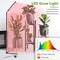 Indoor Plant Growth Lamp, Full Spectrum Seed Lamp with Timer and Three Color Dimmable Floor Lamp
