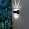 Waterproof Solar LED Wall Lamp for Outdoors, Solar LED Wall Light, Garden Decoration Up and Down Lighting