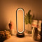 LED Night Light Modern Ring Lamp Three-color Dimming for Bedroom Living Room Desk Lamp Office Use