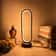 LED Night Light Modern Ring Lamp Three-color Dimming for Bedroom Living Room Desk Lamp Office Use