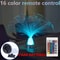 Vibrant Fiber Optic Night Light Colorful Changing Starry Sky Table Lamp Room Decor For Bedroom With 7