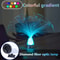 Vibrant Fiber Optic Night Light Colorful Changing Starry Sky Table Lamp Room Decor For Bedroom With 5