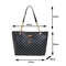 Fashion Largecapacity Shoulder Bag PU Leather Travel Handbag Retro Tote For Women Summer Work And S 8