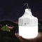 Rechargeable LED Flashlight Outdoor, Super Bright LED Camping Light, Portable Lantern with Hook and Lighting Modes
