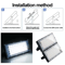 Waterproof LED Flood Light IP65 Outdoor Projecteur 220V Reflector Cold White LED Focus Spotlight 4