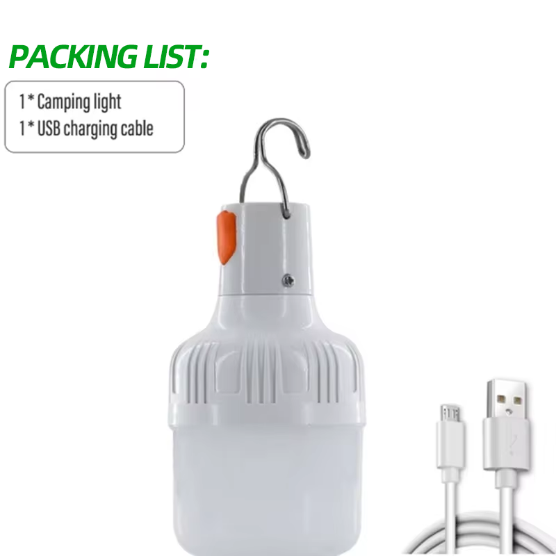 Emergency Light For Camping 1pc USB Rechargeable LED Lamp High Brightness Lantern For Outdoor Night 5