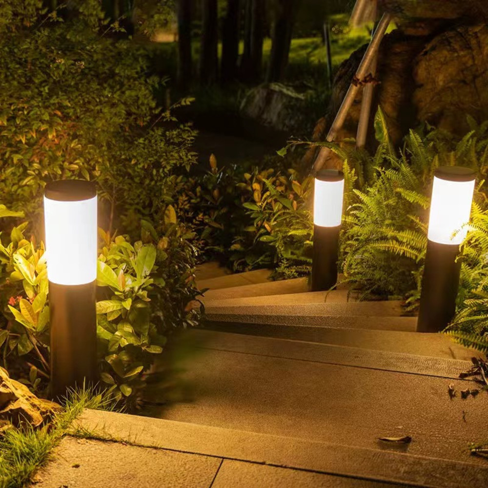 Waterproof Solar Pathway Lights, Outdoor Driveway Landscape, Auto On/Off Lights for Yard Lawn
