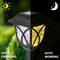 Miflame LED Solar Lawn Lights Outdoor, Waterproof Pathway Lamps, Warm Light for Villa Courtyard Landscape Decoration