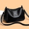 Large Capacity Tote Crossbody Bag For Women Simple Solid Color Shoulder Bag Fashion 0