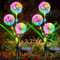 Festive SolarPowered LED Garden Light Solar Charging Dandelion Outdoor Lighting Decor 0