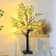 Christmas Decoration LED Green Leaf Artificial Birch Light Battery Operated Holiday Lights 6