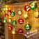 Christmas Holiday Cartoon Snowman Light String, Scene Atmosphere Decoration Light, LED Christmas Light String