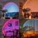 Neon Night Lamp Sunset Projector USB Sunset Light LED Rainbow Wall Atmosphere Lighting For Bedroom 2