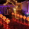 Outdoor Waterproof Christmas Candy Light, LED Solar Ground Inserted, Garden Courtyard Lawn Decoration Light Loll