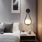 LED Wall Lamps with Bulb, Black Copper Indoor LED Wall Lights, With Plug Switch for Bedroom, Wall Sconce Decor