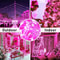 Shimmering LEDs Sparkling Pink Fairy Lights Valentines Day Wedding Christmas Decor Enchanting Modes 2