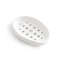 Self Draining Oval Silicone Soap Dish, Sink Counter Organizer, Multifunctional Bathroom Storage Rack Holder Tray