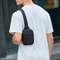 Casual Sling Shoulder Crossbody Pack Nylon Waterproof Travel Phone Bags Mini Chest Bag For Men Wome 3