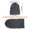Pure Wool Knitted Womens Winter Hat Satin Lined Beanies Soft Warm Sleep Cover Elastic Fashion Slouc 3