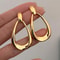 Fashion Geometric Earrings For Women Simple French Style Jewelry Luxurious Drop Earring Daily Vacat 0