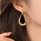 Fashion Geometric Earrings For Women Simple French Style Jewelry Luxurious Drop Earring Daily Vacat 2