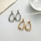 Fashion Geometric Earrings For Women Simple French Style Jewelry Luxurious Drop Earring Daily Vacat 3