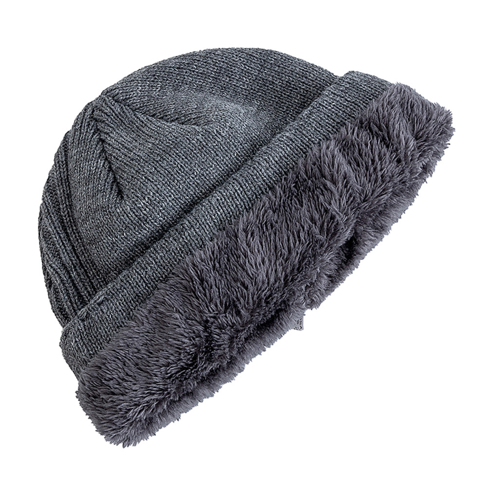 Fashion Knitted Hats For Men And Women Unisex Sports Jacquard Winter Hats Plush Fur Lined Outdoor B 3