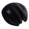 Female Winter Mixing Color Label Decor Knitted Hats Hot Sale Women Slouchy Winter Hats Plush Fur Li 4