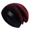 Female Winter Mixing Color Label Decor Knitted Hats Hot Sale Women Slouchy Winter Hats Plush Fur Li 8