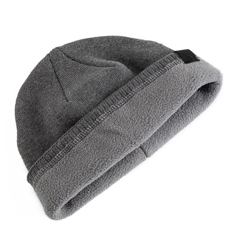 Outdoor Men Warm Ski Beanie Cap Hot Sale Winter Hats Casual Snow Label Decor Winter Luxury Knitted 3