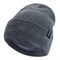 Autumn Winter Outdoor Knitted Hats Satin Lined JZML Letter Anti Static Beanie Hat New Style Plush H 6