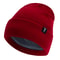 Autumn Winter Outdoor Knitted Hats Satin Lined JZML Letter Anti Static Beanie Hat New Style Plush H 8