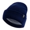 Autumn Winter Outdoor Knitted Hats Satin Lined JZML Letter Anti Static Beanie Hat New Style Plush H 11