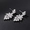 Zirconia Hanging Earrings Crystal Huitan Luxury Marquise Cubic Temperament Elegant Wedding Party Je 4