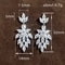 Zirconia Hanging Earrings Crystal Huitan Luxury Marquise Cubic Temperament Elegant Wedding Party Je 5