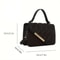 Elegant Temperament Black Ladies Bag Fashionable Versatile Single Shoulder Shoulder Bag Diagonal Cr 2