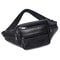 Waist Belt Bag Male, Fashionable PU Leather Fanny Pack, Luxury Shoulder Bags for Men