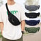UltraThin Mens Canvas AntiTheft Waist Pack For Phone Sports Outdoor Hiking Travel 8
