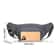 UltraThin Mens Canvas AntiTheft Waist Pack For Phone Sports Outdoor Hiking Travel 5