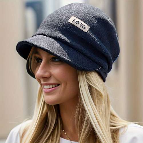 New Fashion Outdoor Casual Peaked Cap, Autumn Winter Women Fisherman Hat, Ideal Christmas Gift for Girlfriends
