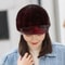100 Genuine Mink Fur Winter Hat Warm Mink Fur Cap Natural Quality Female Fashion Mink Fur Cap Lady
